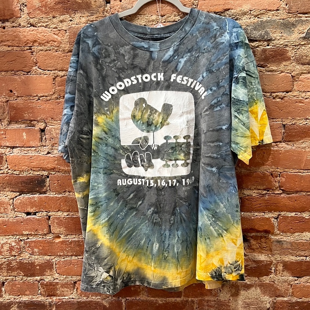 Vintage 1993 Woodstock Festival T-Shirt Size XL